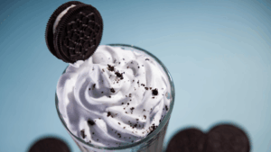 Cookies & Cream health milkshake alternative, protein shake