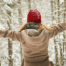 How to Stay Healthy this Winter, Girl in Snowy Woods